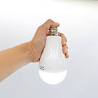 Акумуляторна лампочка 15W, цоколь E27, AP-2915 / Світлодіодна LED лампа на акумуляторі / Аварійна лампочка, фото 9