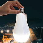Акумуляторна лампочка 15W, цоколь E27, AP-2915 / Світлодіодна LED лампа на акумуляторі / Аварійна лампочка, фото 6