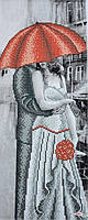 ПМ-4043 Пара під парасолькою, схема для вишивання бісером картини