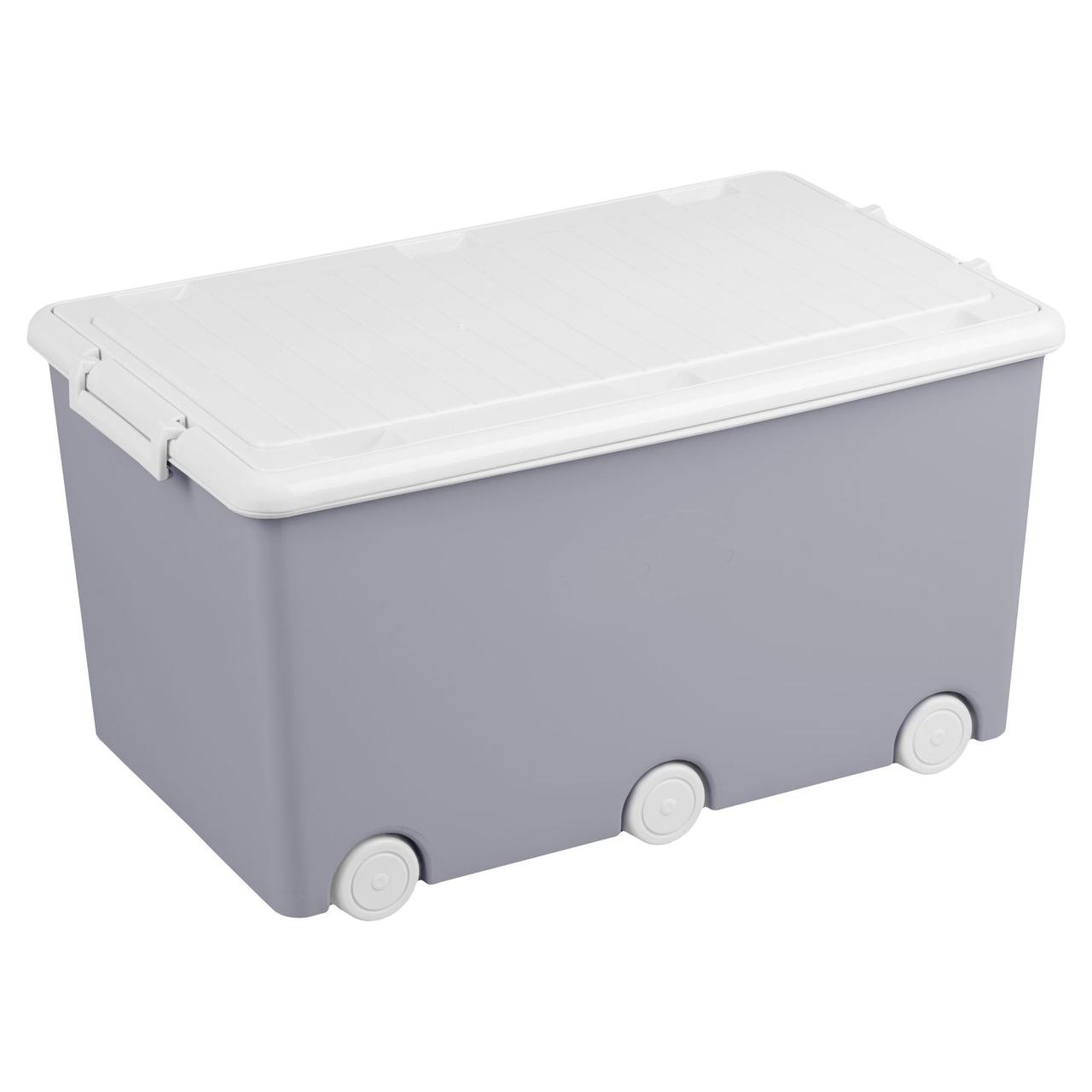Ящик для игрушек Tega Multifuncional Box 58x32 cm PW-001-106 gray (серый)
