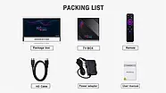 ТВ-приставка Медіа-плеєр Android Smart TV Box H96 4GB 32GB Смарт-приставка нового покоління для TV, фото 9