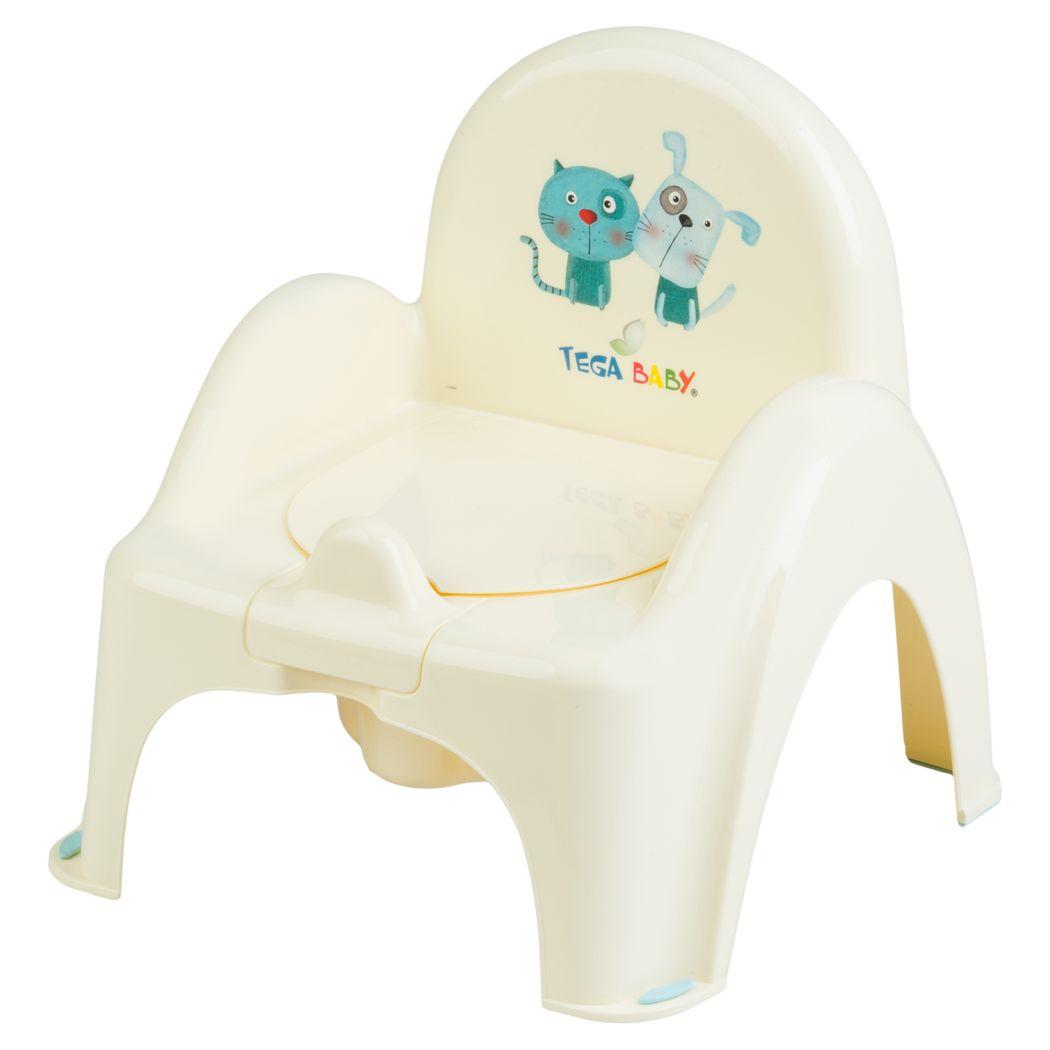 Горщик - крісло Tega DOG & CAT Anti slip Potty Chair PK-007-102 soft yellow (жовтий)