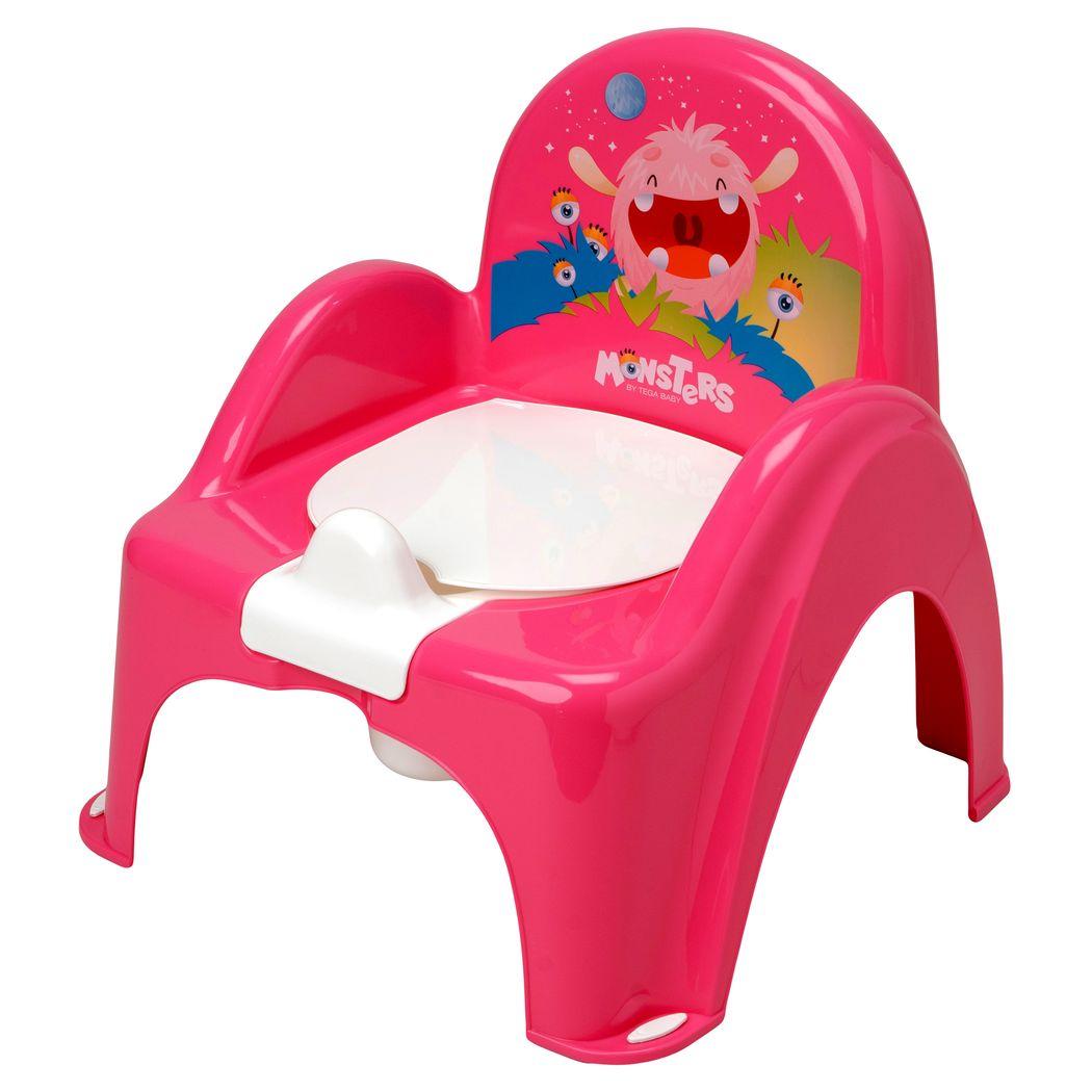 Горшок-кресло Tega Monsters MN-007-127 pink (розовый)
