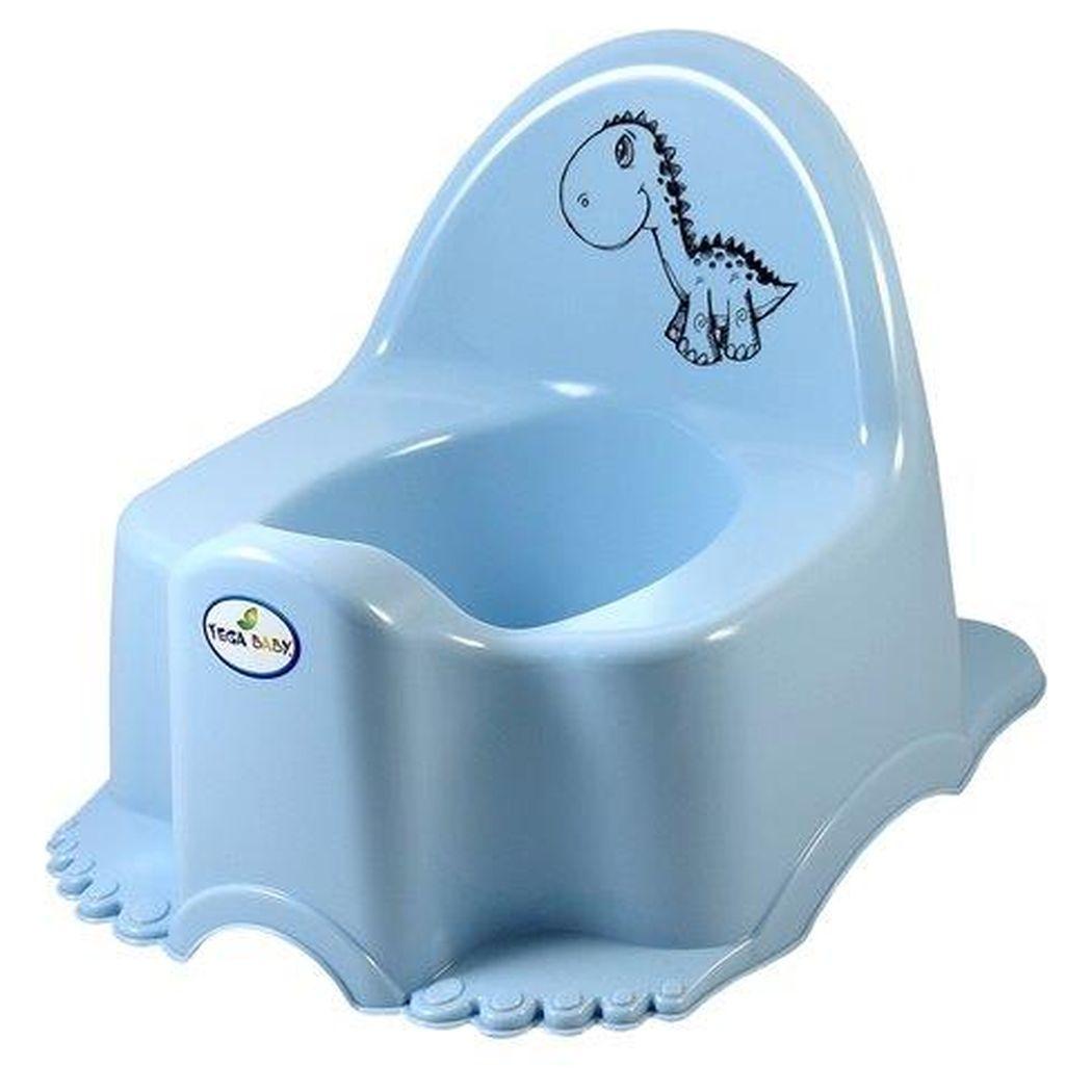 Горщик Tega ECO POTTY Dino DN-001-135 light blue (блакитний)