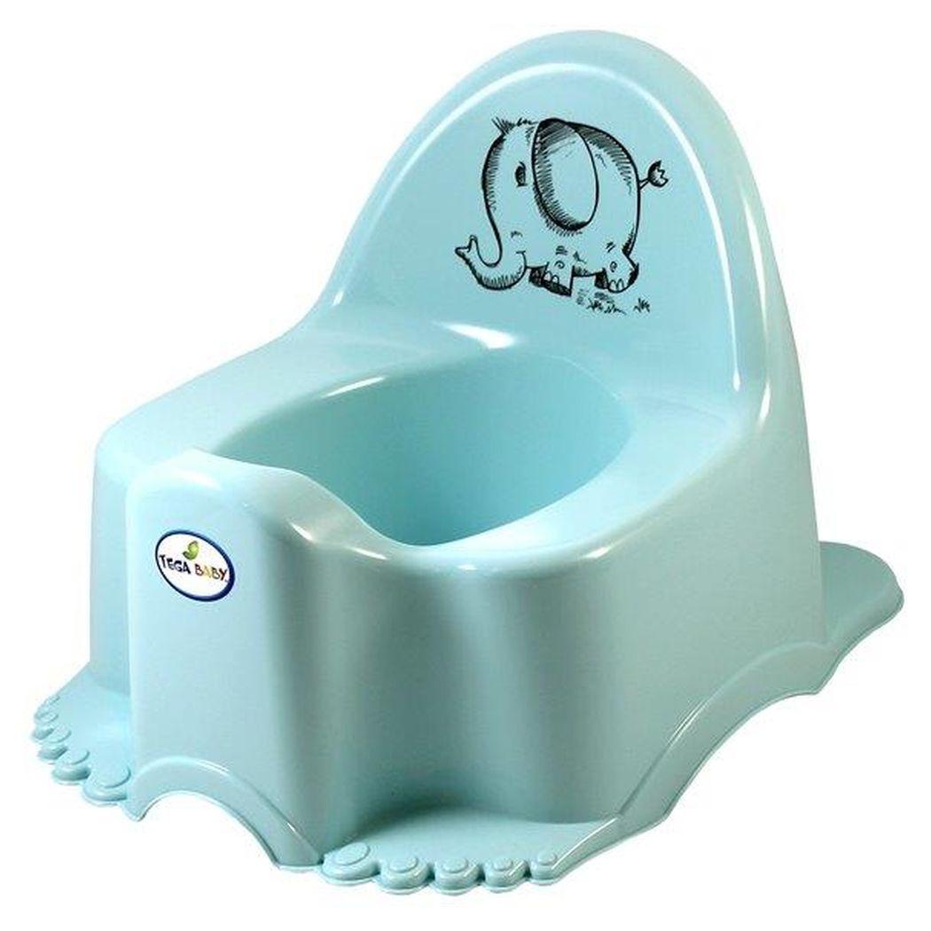 Горшок Tega ECO POTTY Elephant SL-001-140 turquoise (бирюзовый)