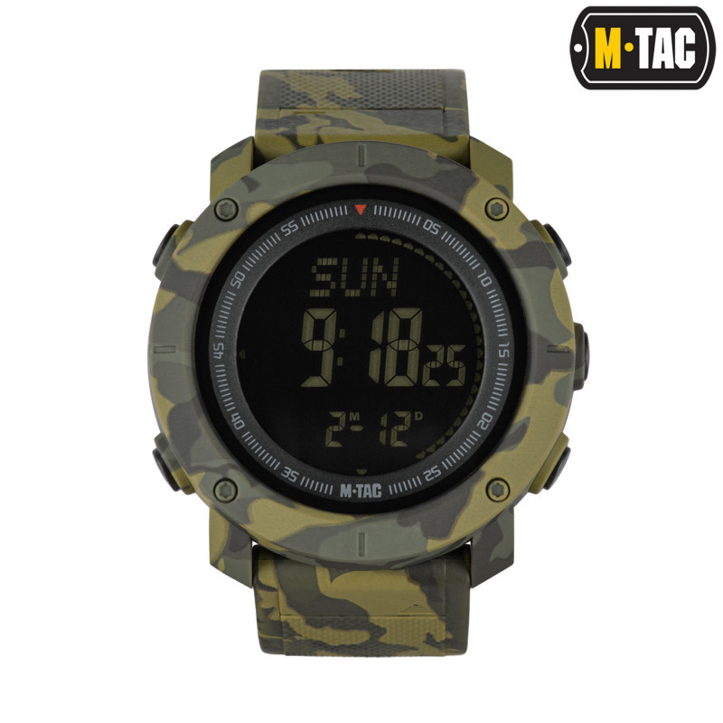 M-Tac годинник тактичний з компасом 2095 Camo, фото 1