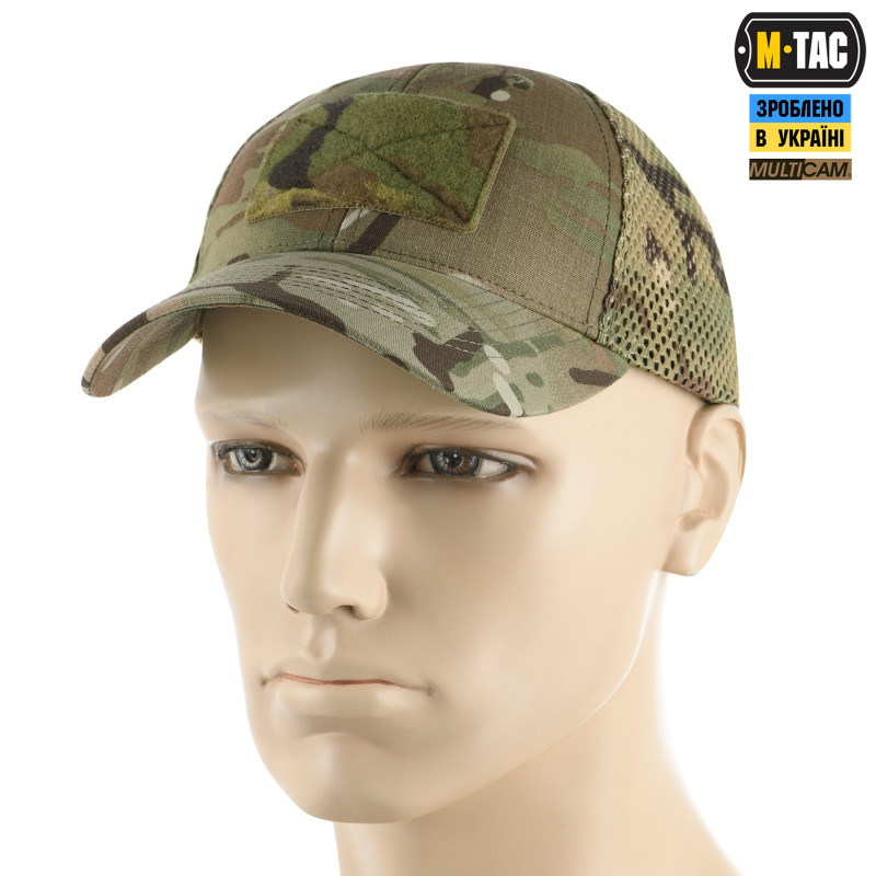 M-Tac бейсболка тактична із сіткою Азів NYCO Extreme Multicam