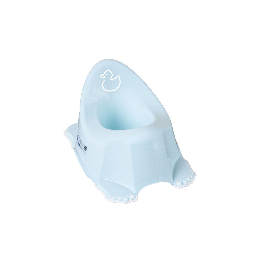 Горшок с антискользящим покрытием Tega DUCK Anti-slip Potty DK-001-129 light blue (голубой)