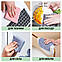 Набір серветок MicroFiber, рушник для рук, мікрофібра 10 шт. блакитного кольору Код 00-0385, фото 10