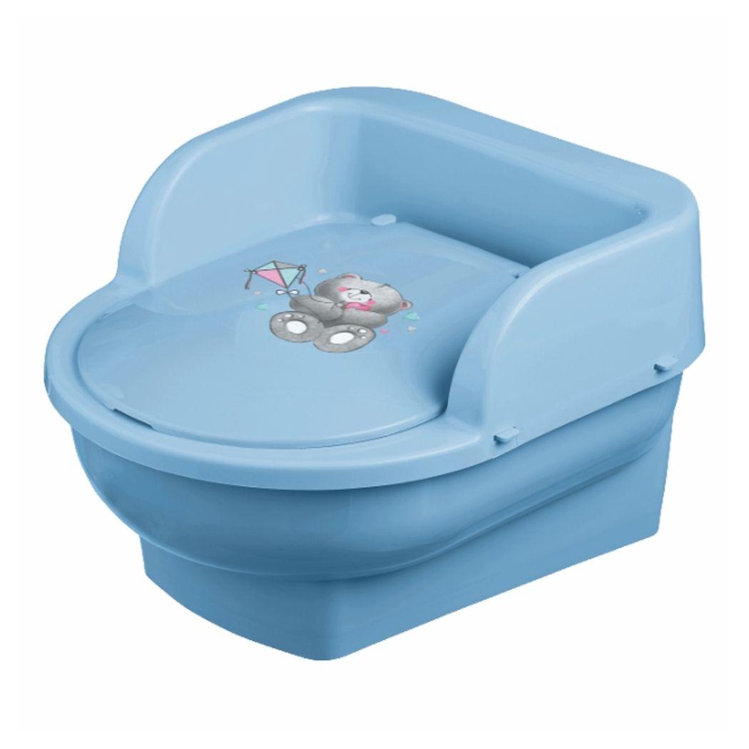 Горшок-кресло Maltex Bear Potty Throne 1957_36 blue (голубой)