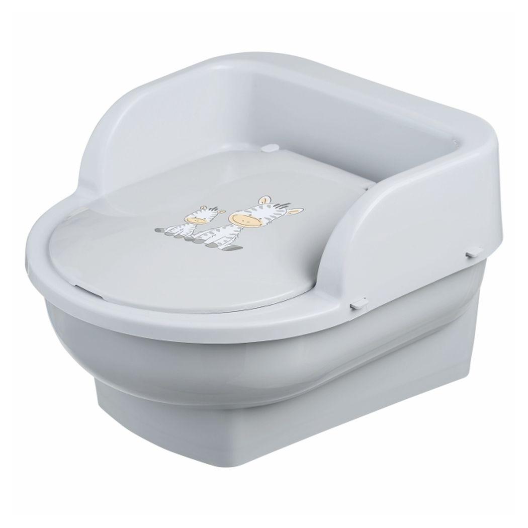 Горшок-кресло Maltex Zebra Potty Throne 6510_90 gray (серый)