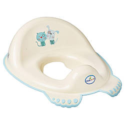 Накладка на унітаз Tega DOG & CAT Anti-slip toilet trainer PK-002-102 soft yellow (жовтий)