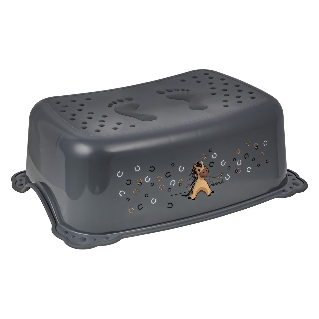 Подножка Maltex Minimal 2-component step stool - Pony 7310_90 grey (серый)