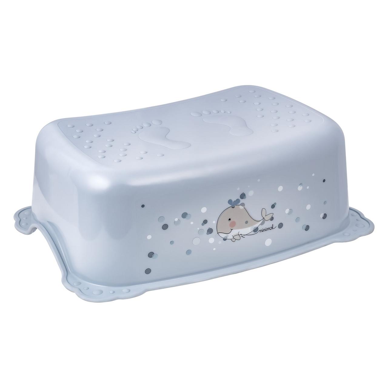 Підніжка Maltex Minimal 2-component step stool - Whale 7310_35 blue (блакитний)