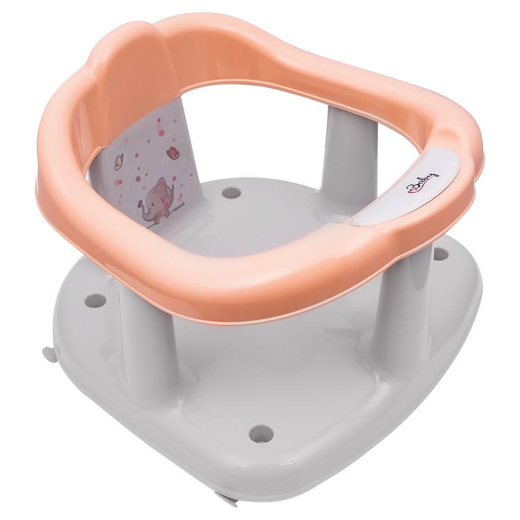 Кріселко для купання Maltex Minimal Bath seat PANDA 6300_91 pink (рожевий)