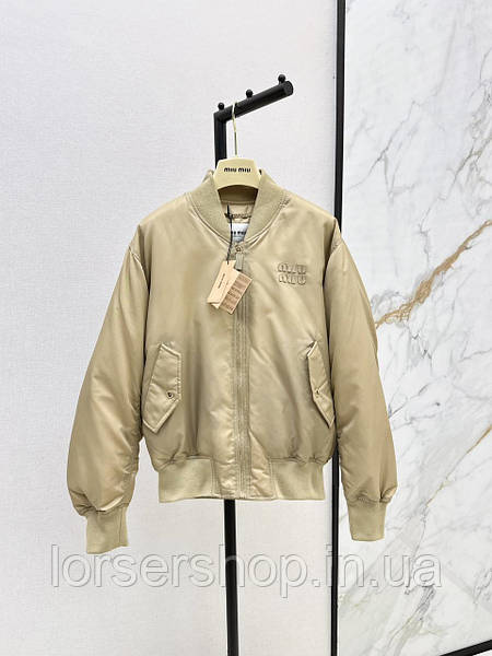 Miu miu bomber discount