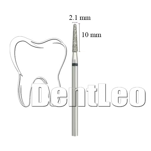 БОР АЛМАЗНИЙ ЧОРНИЙ 2,1 ММ Х 10 ММ — G010