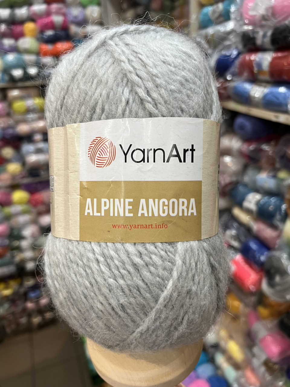 Альпін ангора 334 сірий