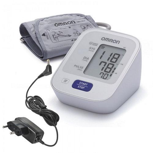 Omron M2 Basic (HEM-7121-ARU) автоматический тонометр на плечо с адаптером гарантия 5 лет, фото 1