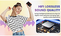 MP3 плеєр Rock Star M18 2.4" Bluetooth 5.2 Hi-Fi 64Gb із зовнішнім динаміком металевий, фото 8