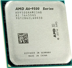 Процесор sAM4 AMD A6-9500 3.5-3.8GHz 2/2 160kB+1MB DDR4 2400 Radeon R5 6x 65W TRAY б/у