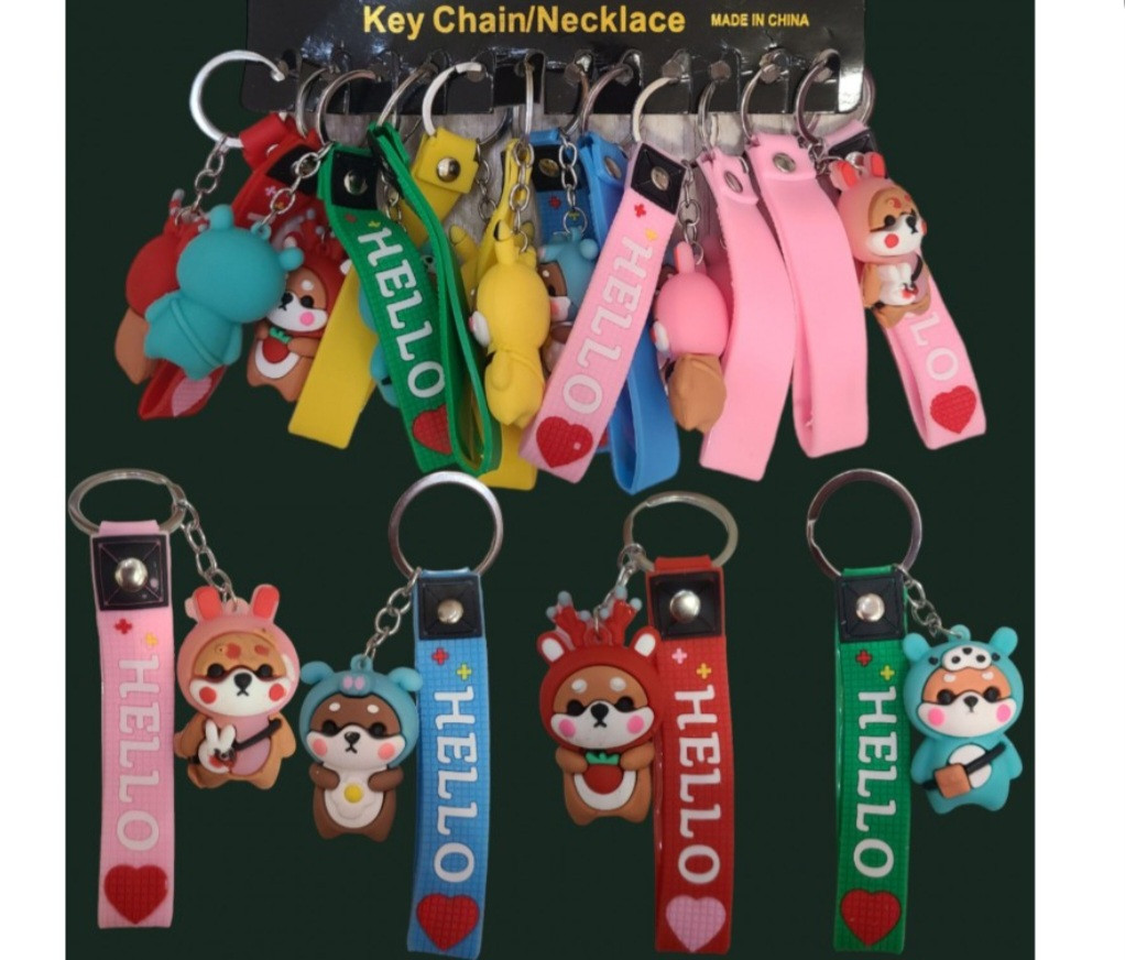 Дитячі сувенірні брелки 2в1 брелок - браслет