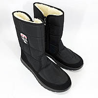 Хутряні бурки, Чоботи рибальські утеплені, Черевики робочі полегшені, Зручне чоловіче взуття легке QC-12