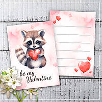 Міні листівки "Be my Valentine" (10 штук)