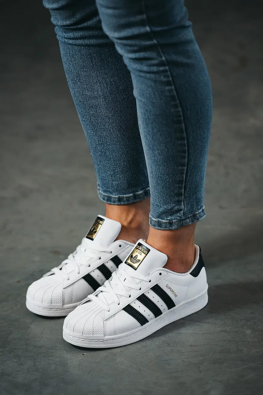 Кросівки жіночі білі Adidas Superstar White