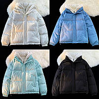 Жіноча зимова куртка пуховик до мінус 20° Арт. 4083А950 42/46 Чорний