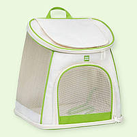 Рюкзак-переноска для котів та дрібних порід собак до 8 кг WAUDOG Relax Eco 40х40х26см, фото 3