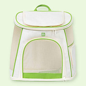 Рюкзак-переноска для котів та дрібних порід собак до 8 кг WAUDOG Relax Eco 40х40х26см