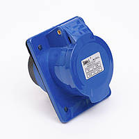 Розетка стаціонарна внутрішня 423 32А 220В 2Р+Е IP44 TAKEL