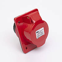 Розетка стаціонарна внутрішня 424 32А 380В 3Р+Е IP44 TAKEL