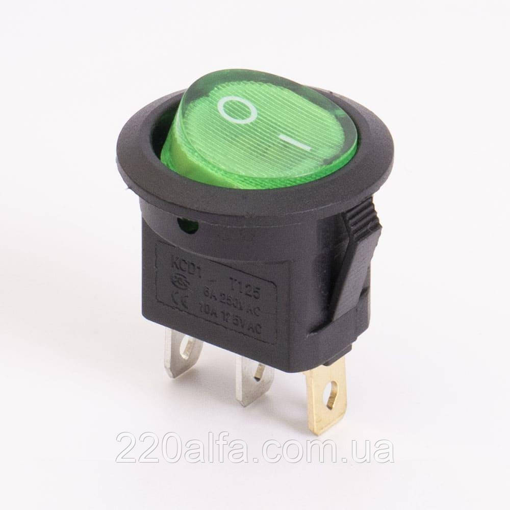 Перемикач клавішний КП-16и 220В, фото 1