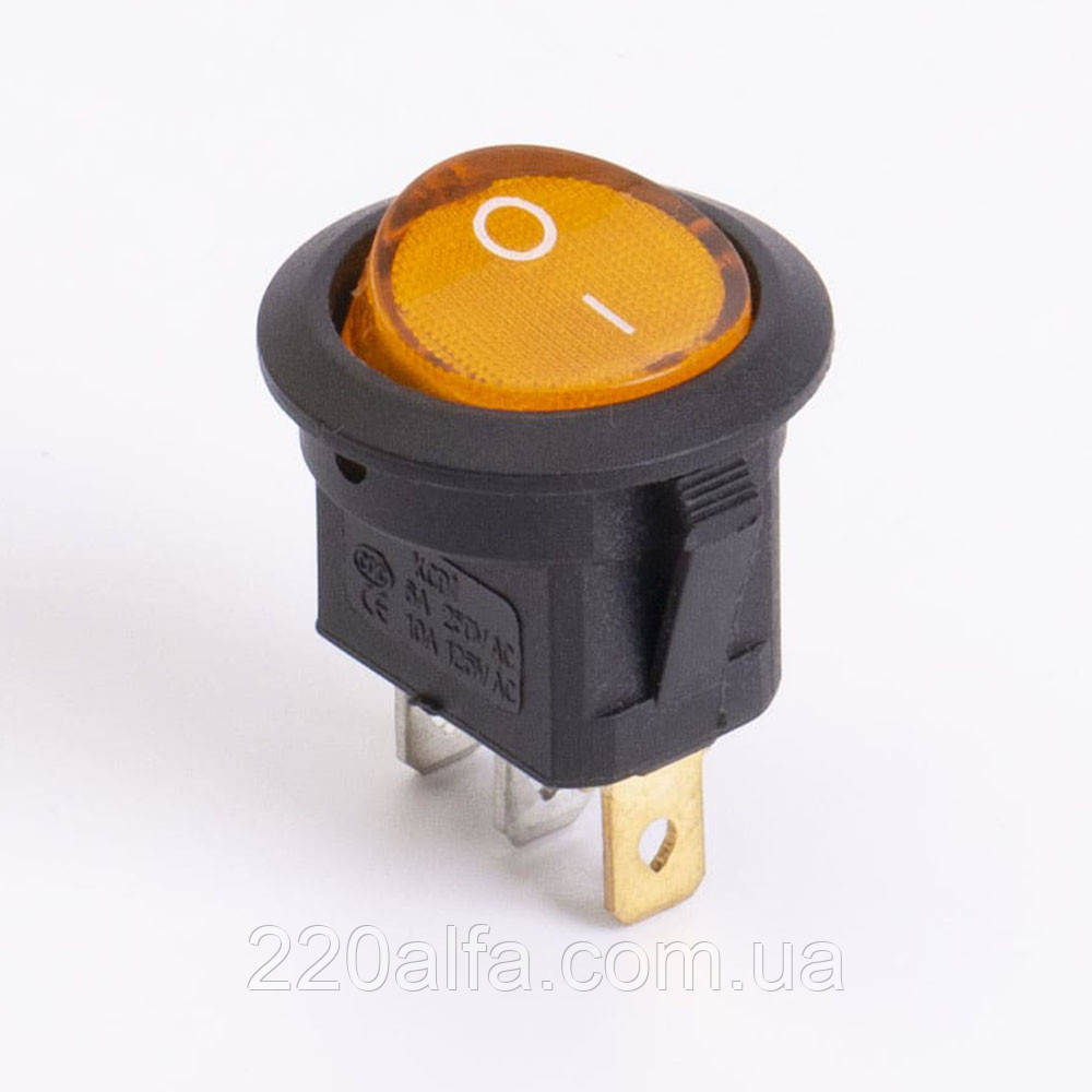 Перемикач клавішний КП-16и 220В, фото 1