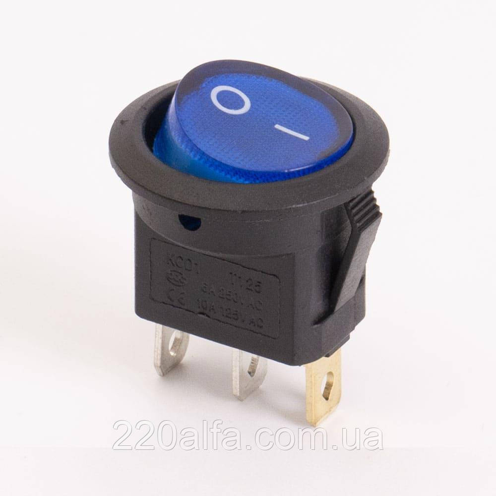 Перемикач клавішний КП-16и 220В, фото 1