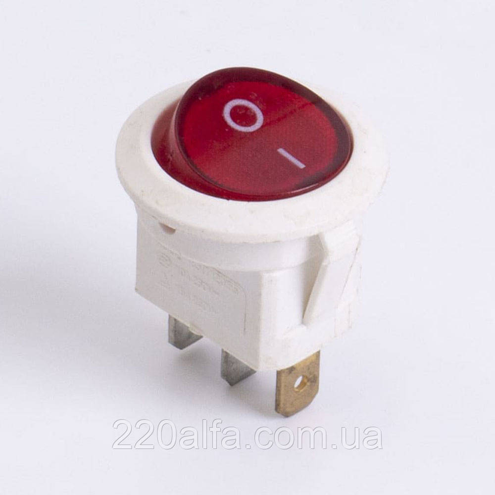 Перемикач клавішний КП-16и 220В, фото 1