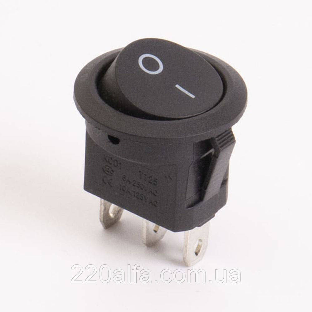 Перемикач клавішний КП-16 220В, фото 1