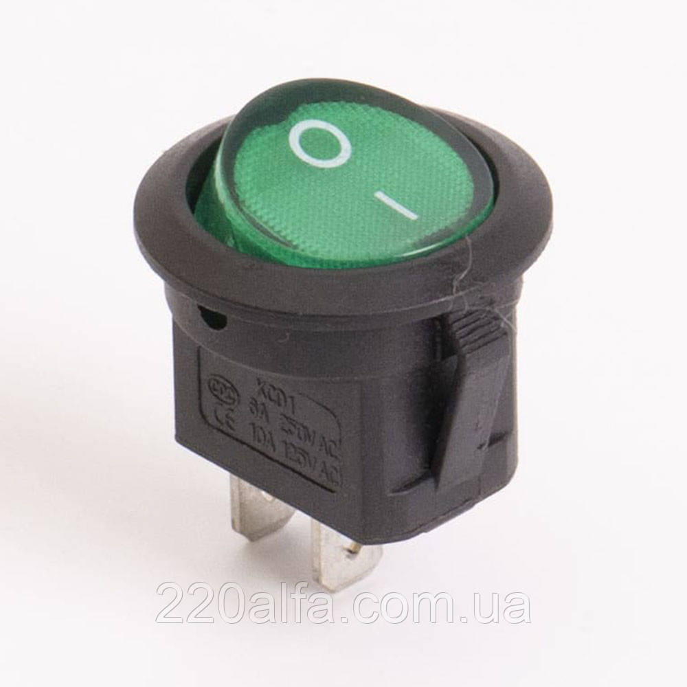 Перемикач клавішний КП-15 220В, фото 1