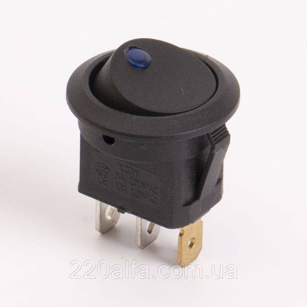Перемикач клавішний КП-18и 220В, фото 1