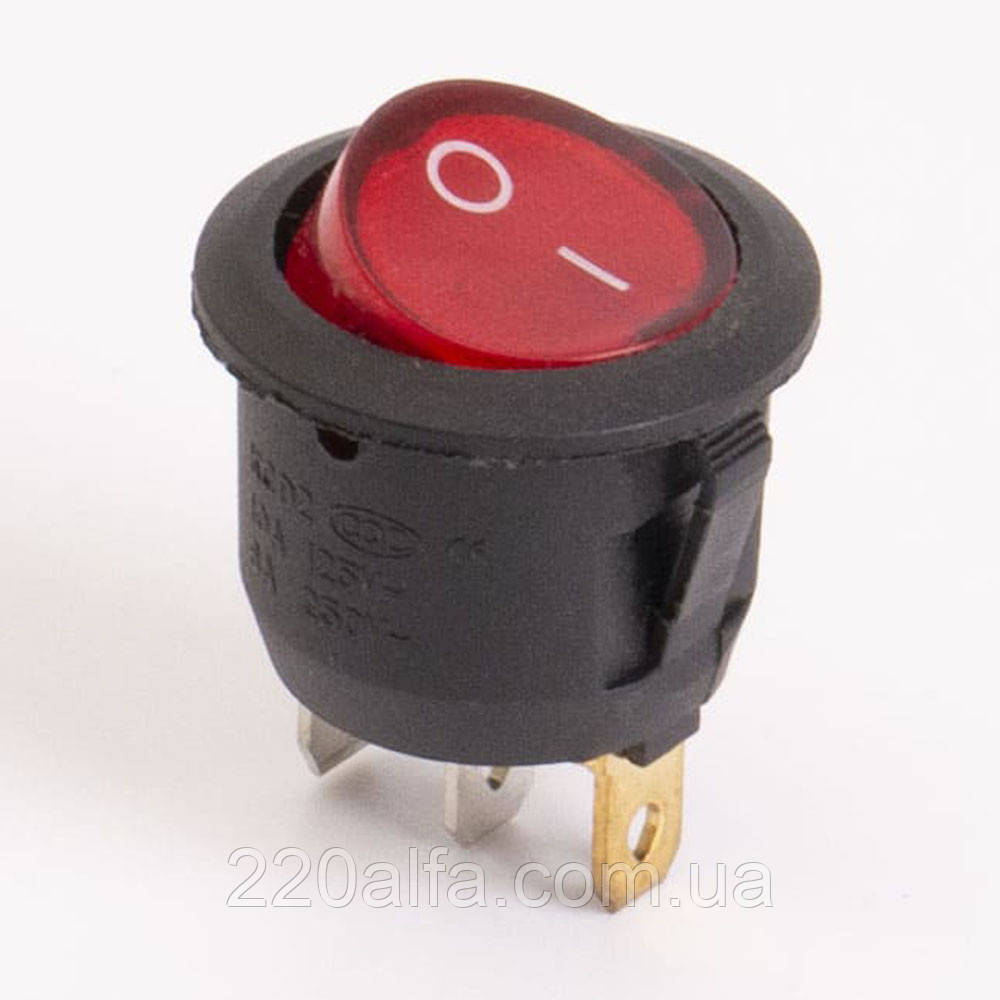 Перемикач клавішний КП-20и 220В, фото 1