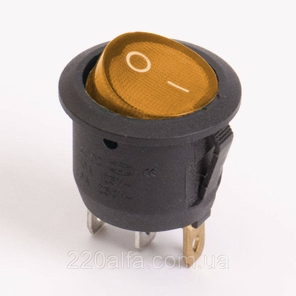 Перемикач клавішний КП-20и 220В, фото 1