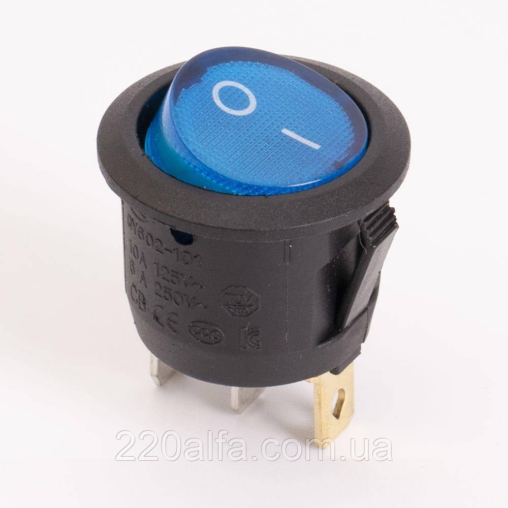 Перемикач клавішний КП-20и 220В, фото 1