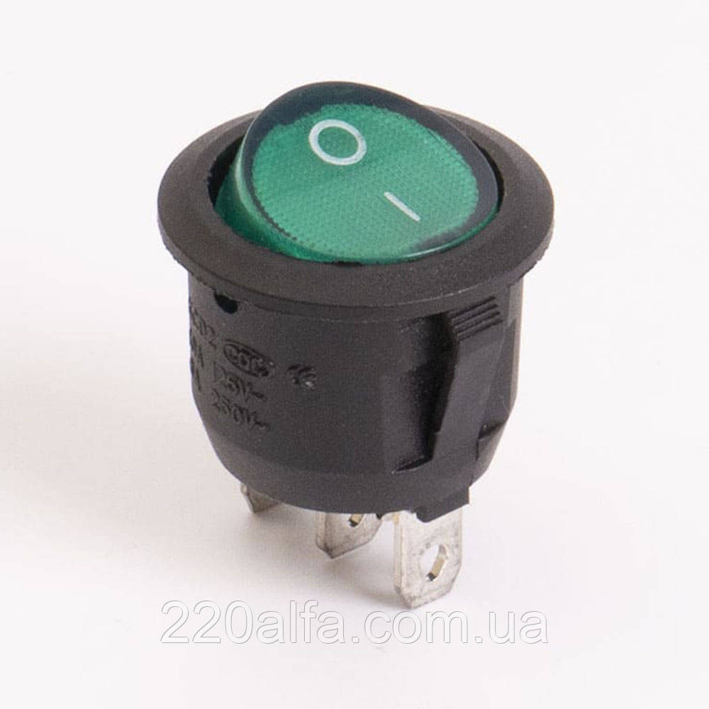 Перемикач клавішний КП-20 220В, фото 1