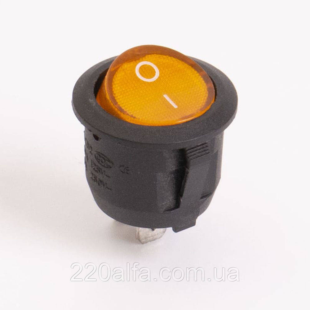 Перемикач клавішний КП-19 220В, фото 1