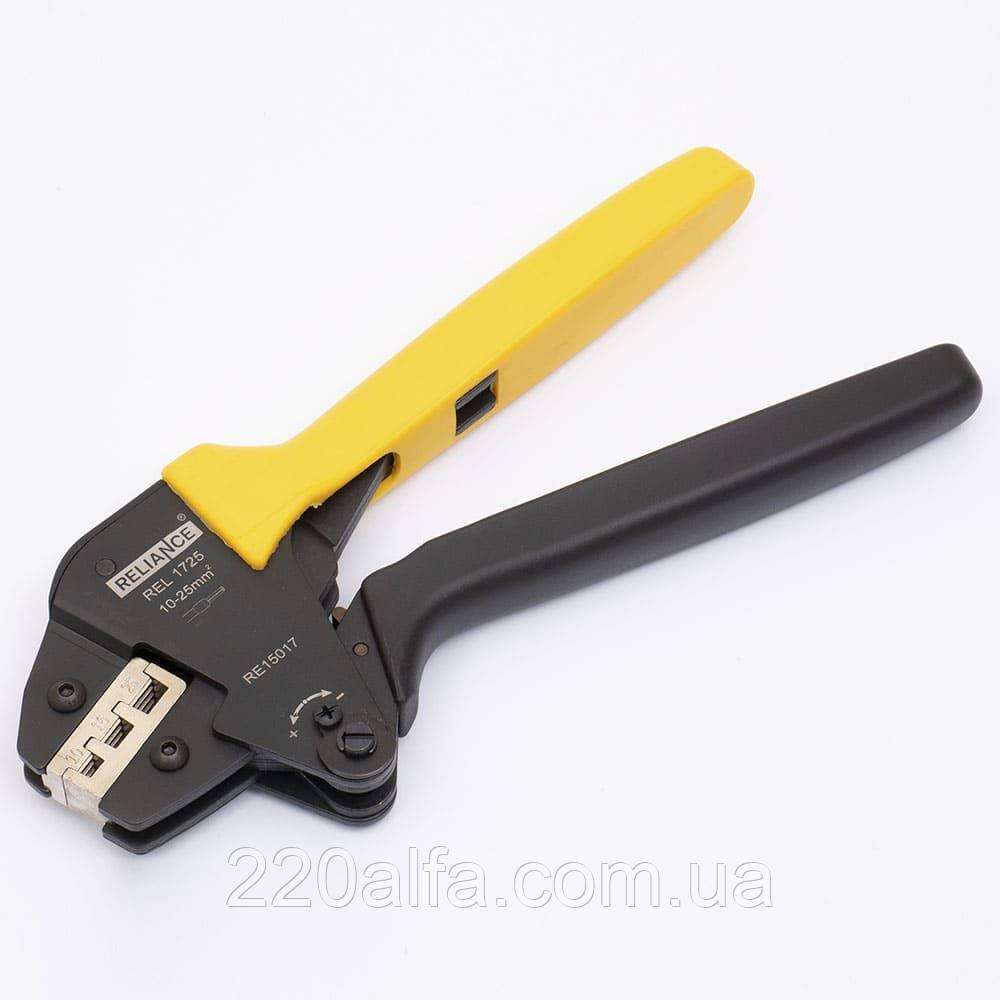 Кліщи для обтиску наконечників REL 1725 (HB, EN, 10-25) RELIANCE, фото 1