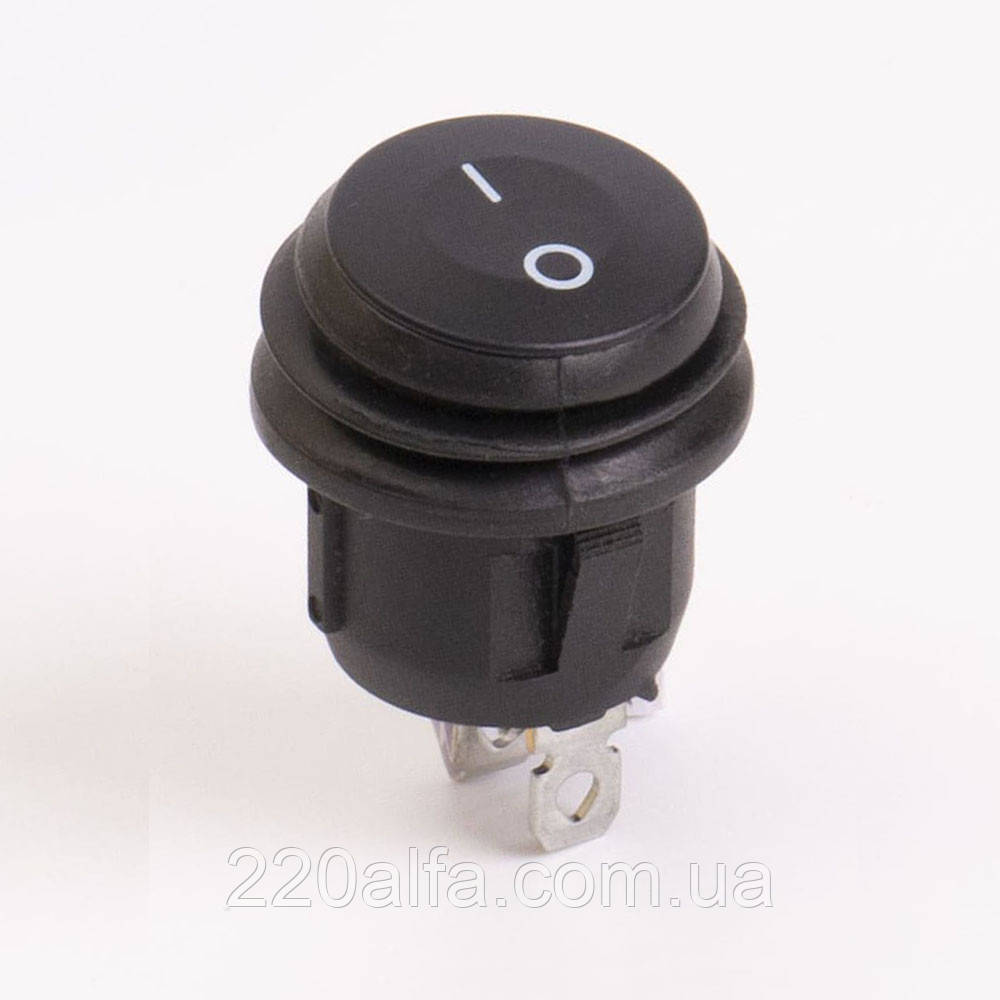 Клавішний перемикач вологозахищений КП-19 220В, фото 1