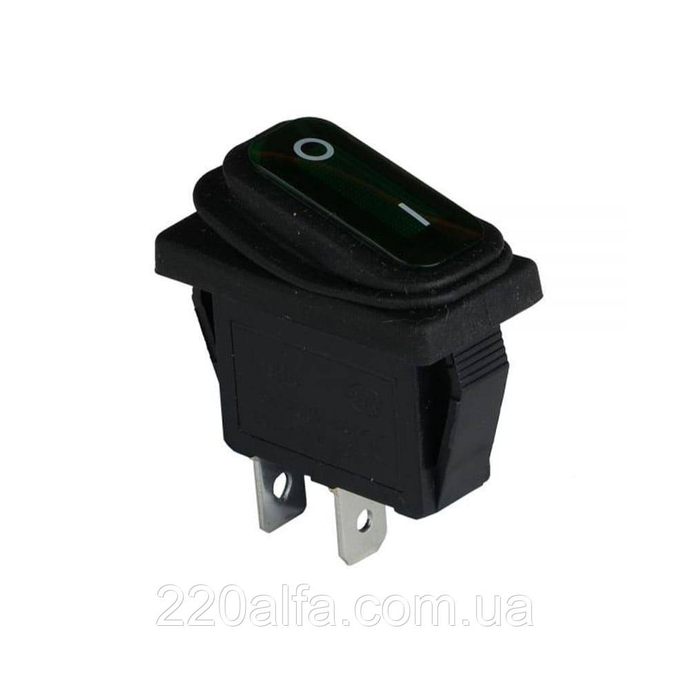 Клавішний перемикач вологозахищений КП-29 220В, фото 1
