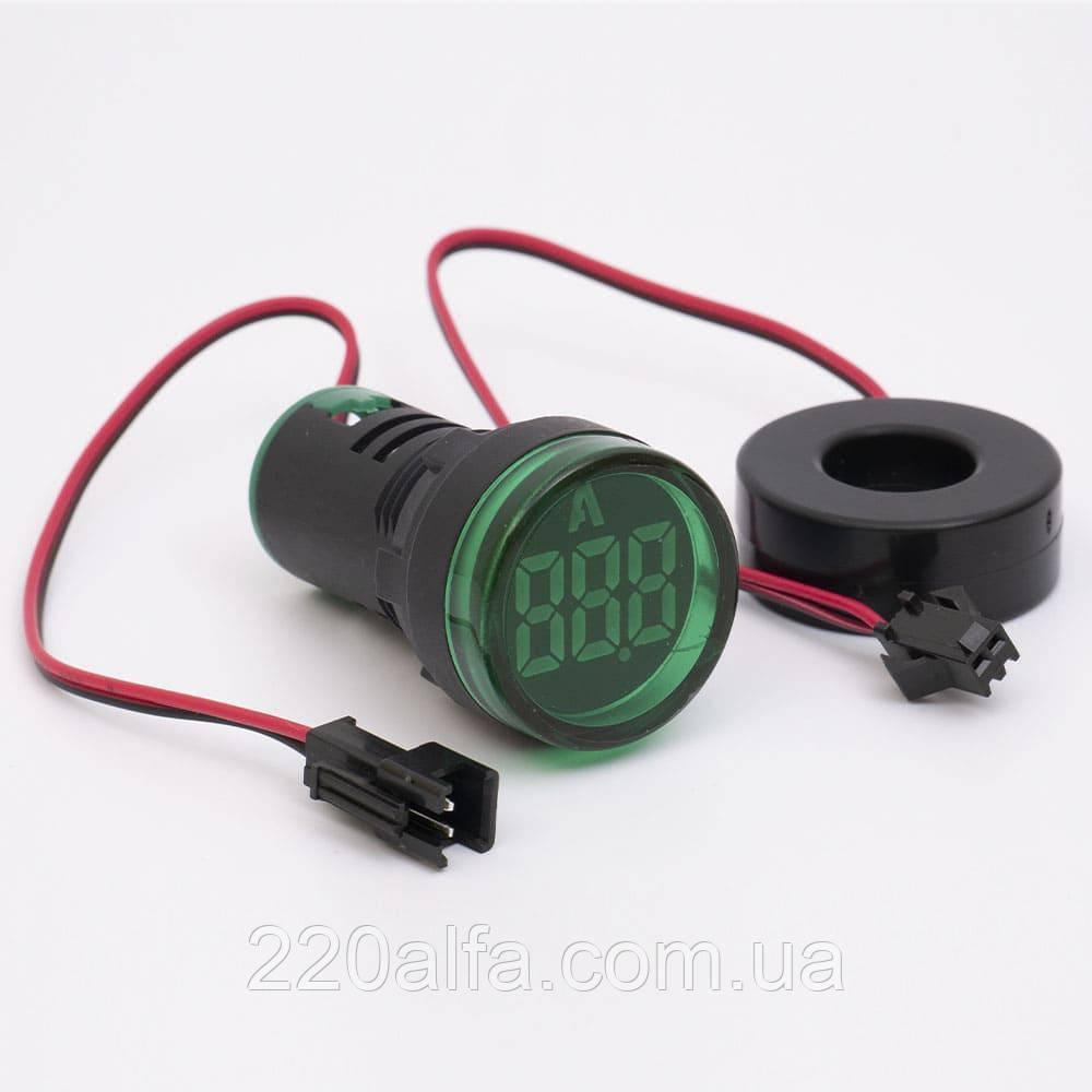 Світлодіодний амперметр AD22-DAM, фото 1